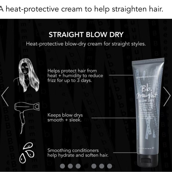 Bumble and Bumble Straight Blow Dry Styling Cream - Picture 4 of 5